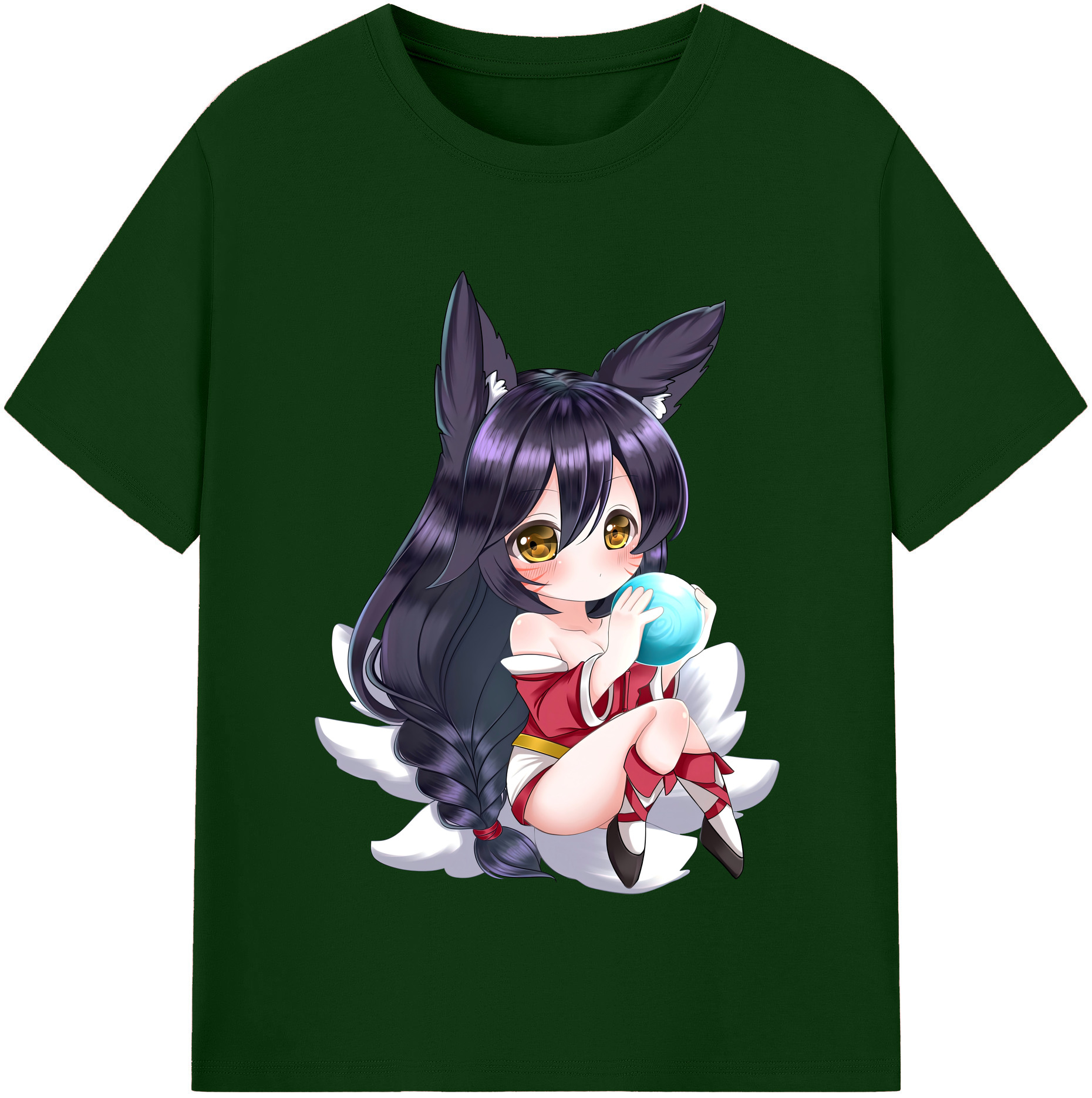リーグ・オブ・レジェンド League of Legends LOL 綿100％半袖Tシャツ（フロントプリント）